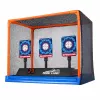 LEAN TOYS Bersaglio elettronico da tiro con contatore LCD digitale e bersagli mobili