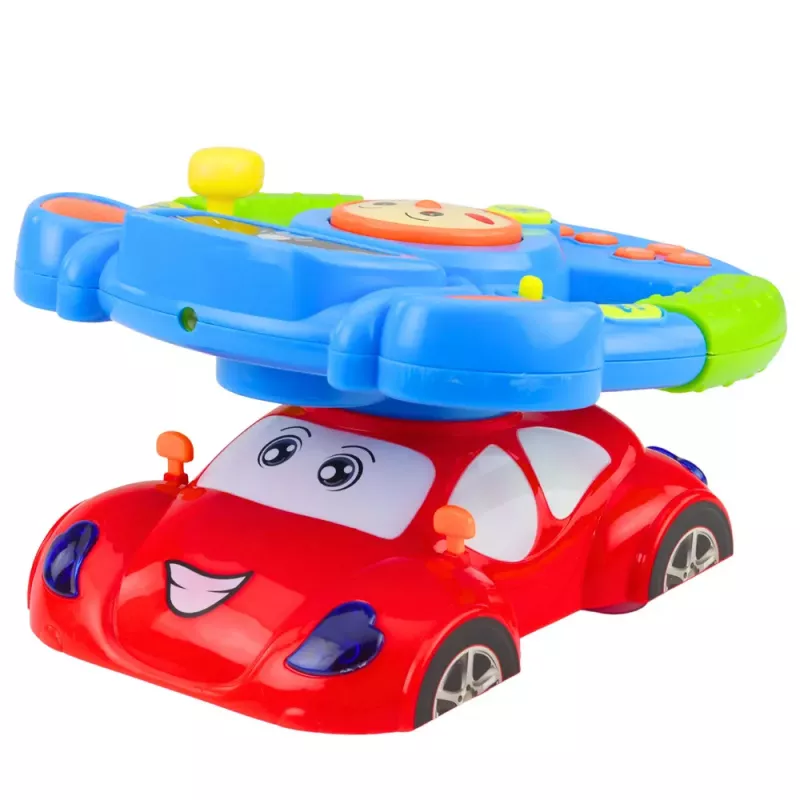 LEAN TOYS Volante simulatore musicale interattivo educativo con proiettore