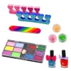 LEAN TOYS Set bellezza trucco unghie con borsa regolabile, accessori, 20 pezzi
