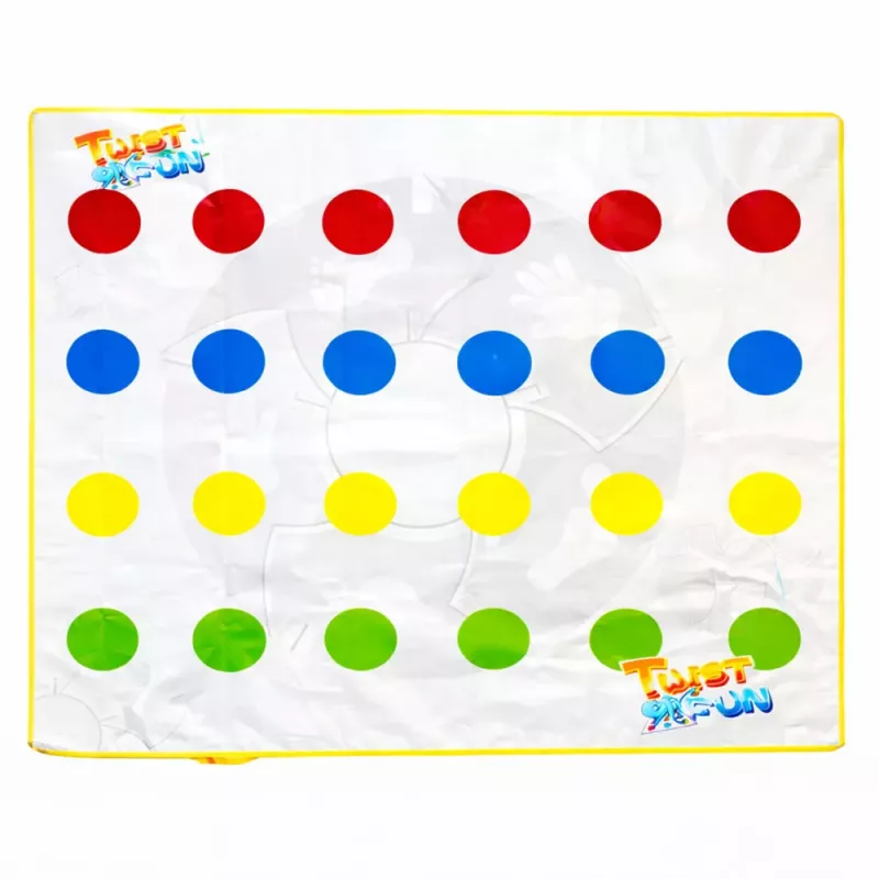 LEAN TOYS Family Twist tappetino divertente gioco arcade ruota casuale