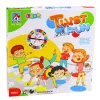 LEAN TOYS Family Twist tappetino divertente gioco arcade ruota casuale