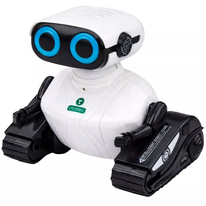 LEAN TOYS Robot intelligente radiocomandato su cingoli RC balla e si muove