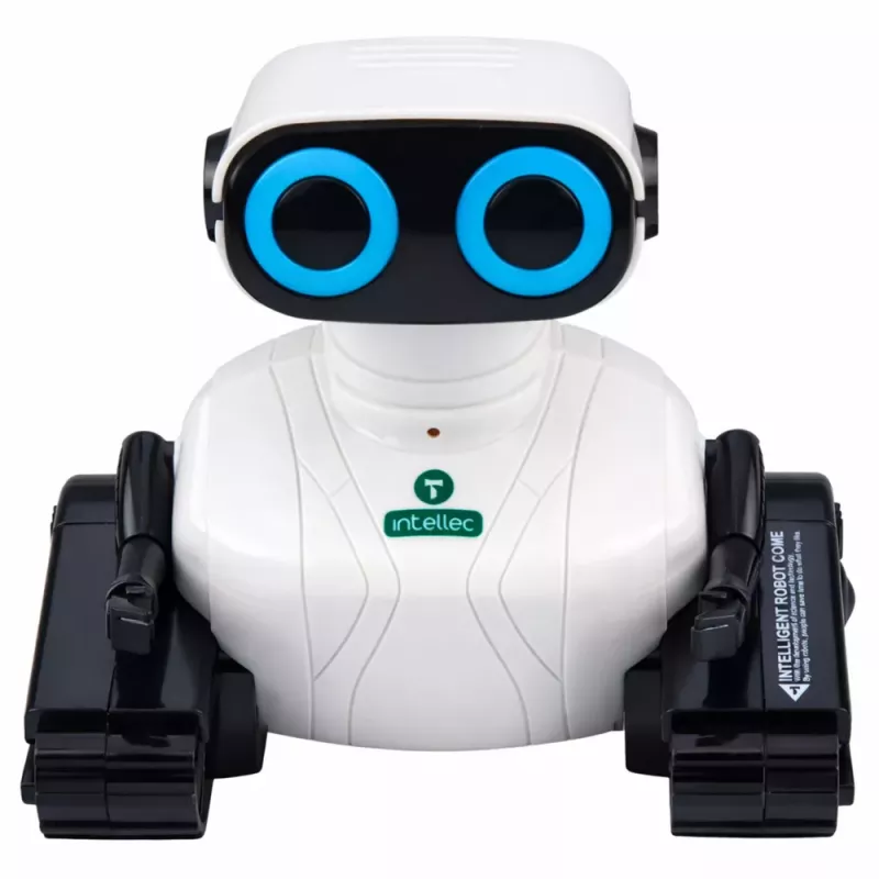 LEAN TOYS Robot intelligente radiocomandato su cingoli RC balla e si muove