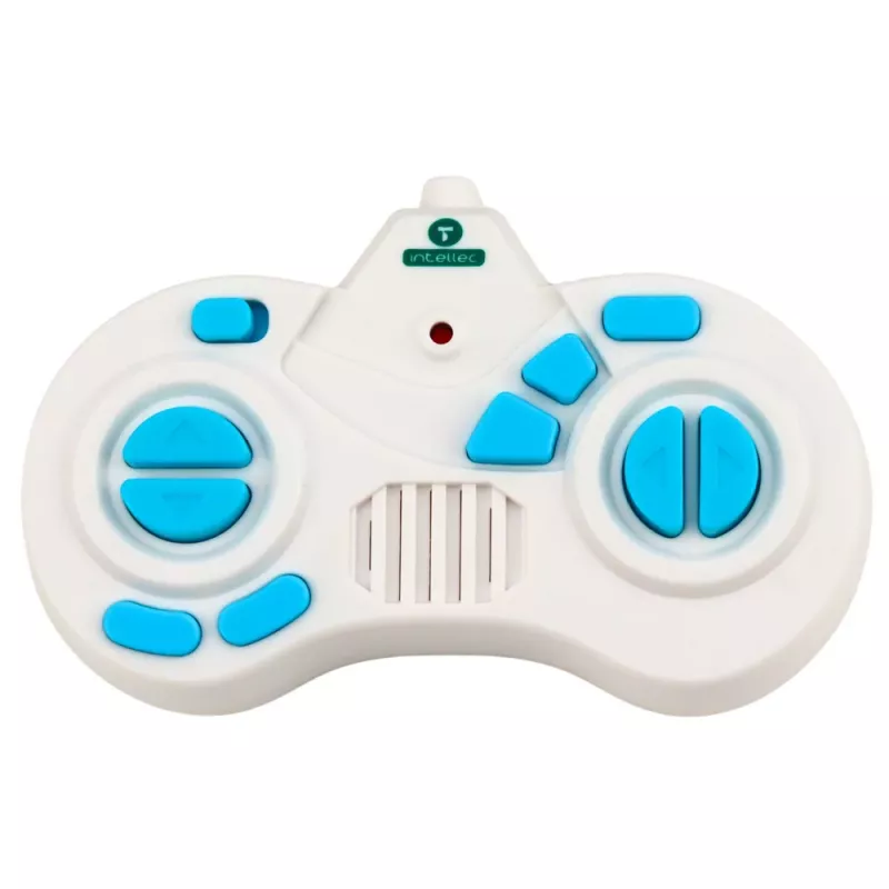 LEAN TOYS Robot intelligente radiocomandato su cingoli RC balla e si muove