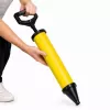 LEAN Pompa a pressione, siringa da costruzione per silicone e massa cementizia, 4 ugelli, 60 cm