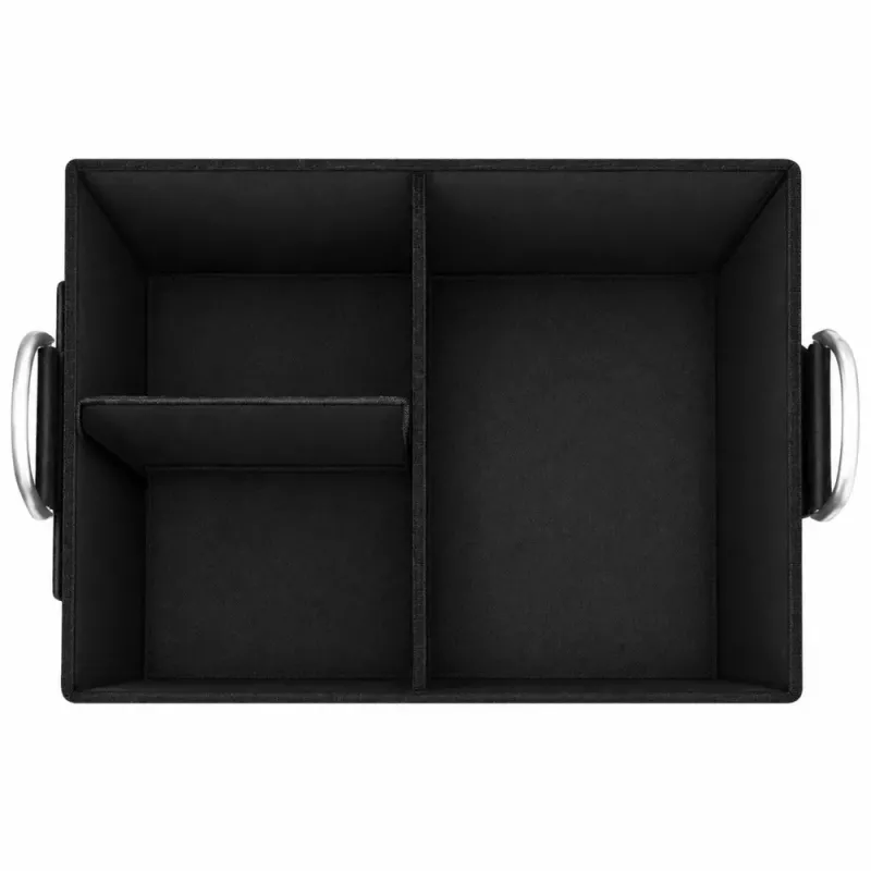 LEAN Organizer portabagagli pieghevole grande nero 50L