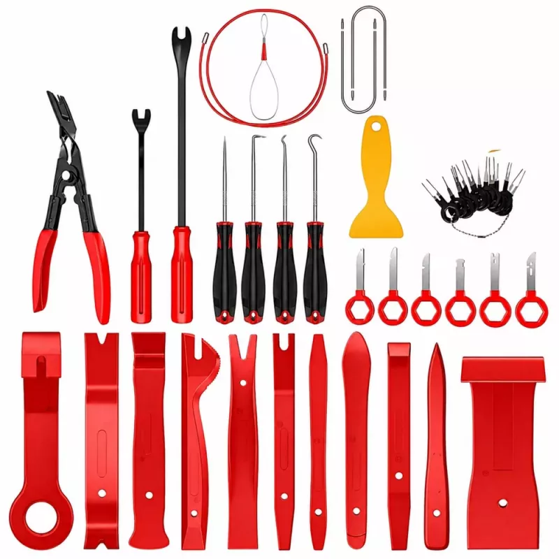 LEAN Set di strumenti per rimozione rivestimenti 41 pezzi in organizer