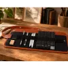 LEAN Set professionale da disegno matite da schizzo accessori valigetta 31 pz.