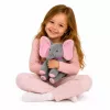 LEAN TOYS Peluche elefante interattivo muove le orecchie suona melodie gioco cucù