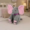 LEAN TOYS Peluche elefante interattivo muove le orecchie suona melodie gioco cucù