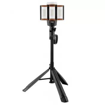 NEO TOOLS lampada a batteria su stativo 5000lm + caricabatterie