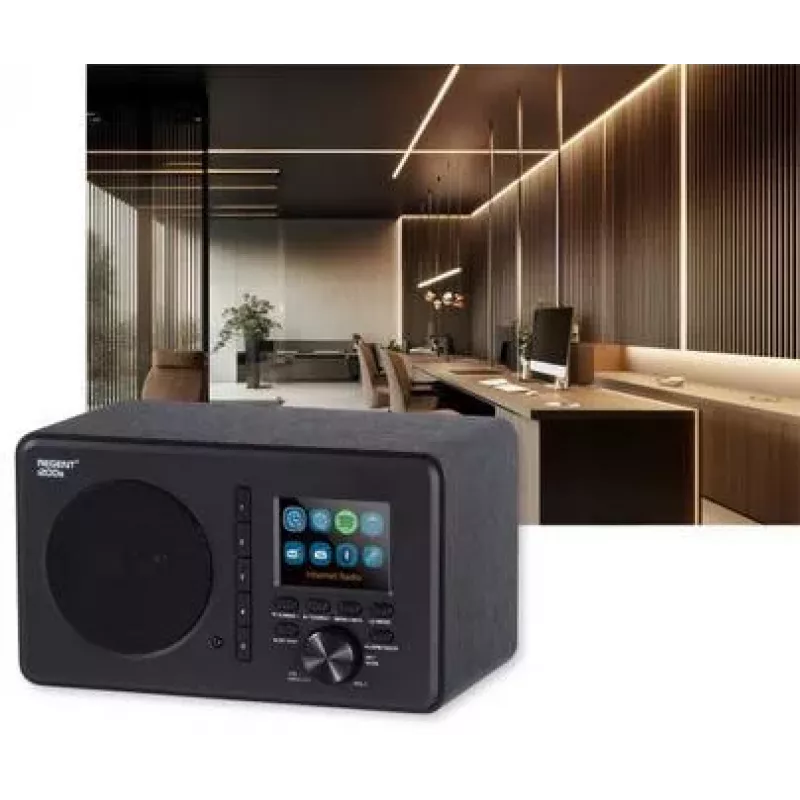 Ferguson Regent i200s Radio internet con FM/DAB+/Spotify Connect, nero