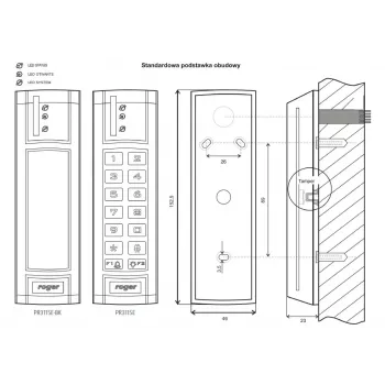 ROGER PR311SE-G controller di accesso