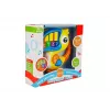 LEAN TOYS pianoforte pappagallo educativo primo apprendimento giallo