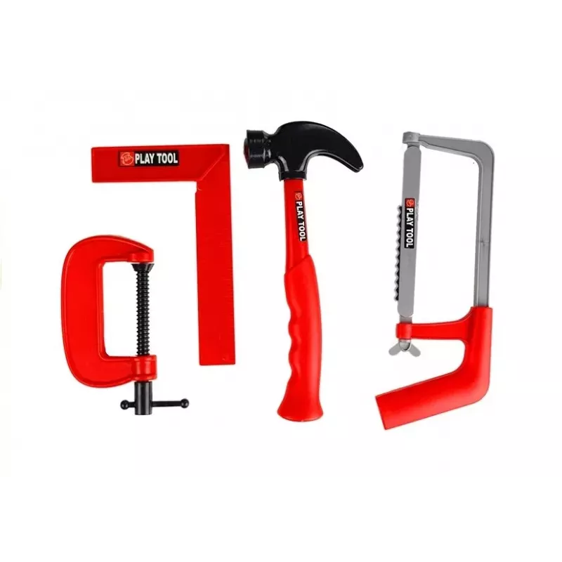 LEAN TOYS grande set segheria con attrezzi per piccolo hobbista 23 pz