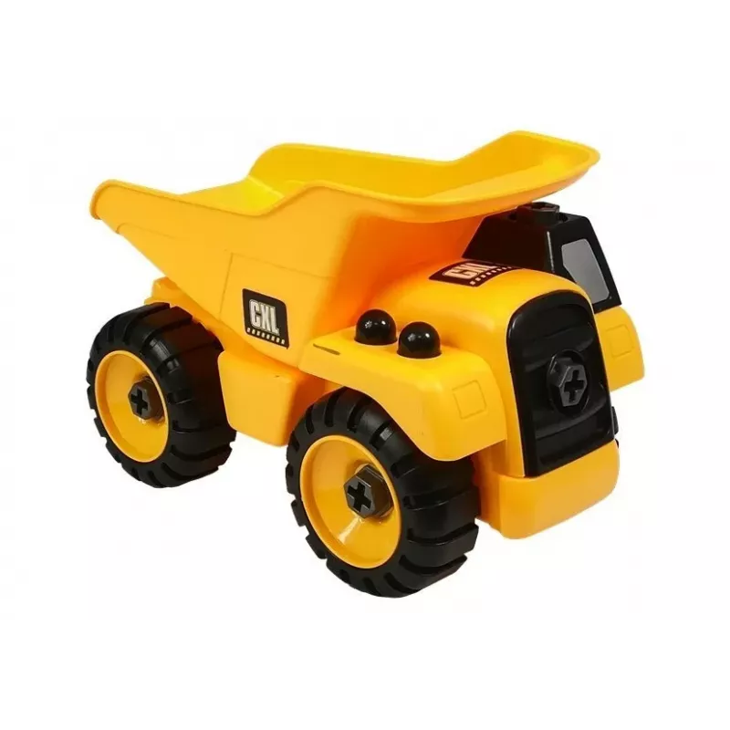 LEAN TOYS set cantiere escavatore dumper gru