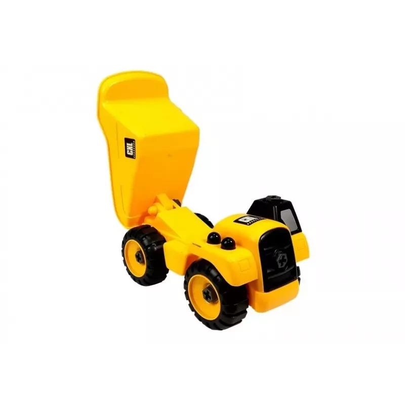 LEAN TOYS set cantiere escavatore dumper gru