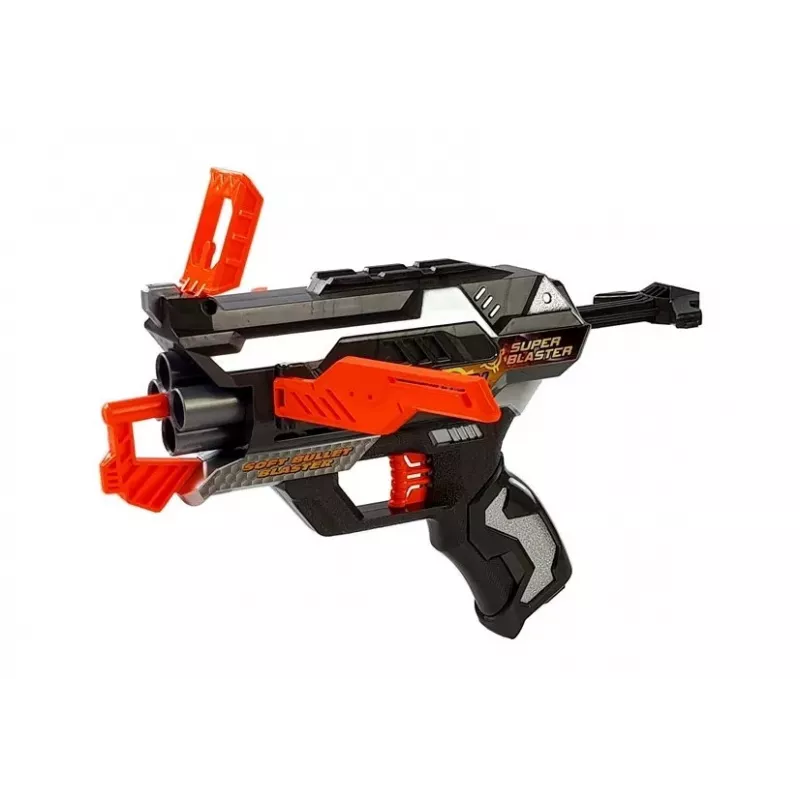 LEAN TOYS Pistola a proiettili in schiuma espandibile con maschera