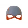 LEAN TOYS Pistola a proiettili in schiuma espandibile con maschera