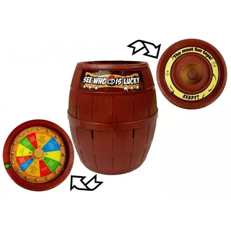 LEAN TOYS Gioco Prick the Pirate Pop-up Pirata