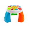 LEAN TOYS Tavolo didattico per neonati colorato con suoni
