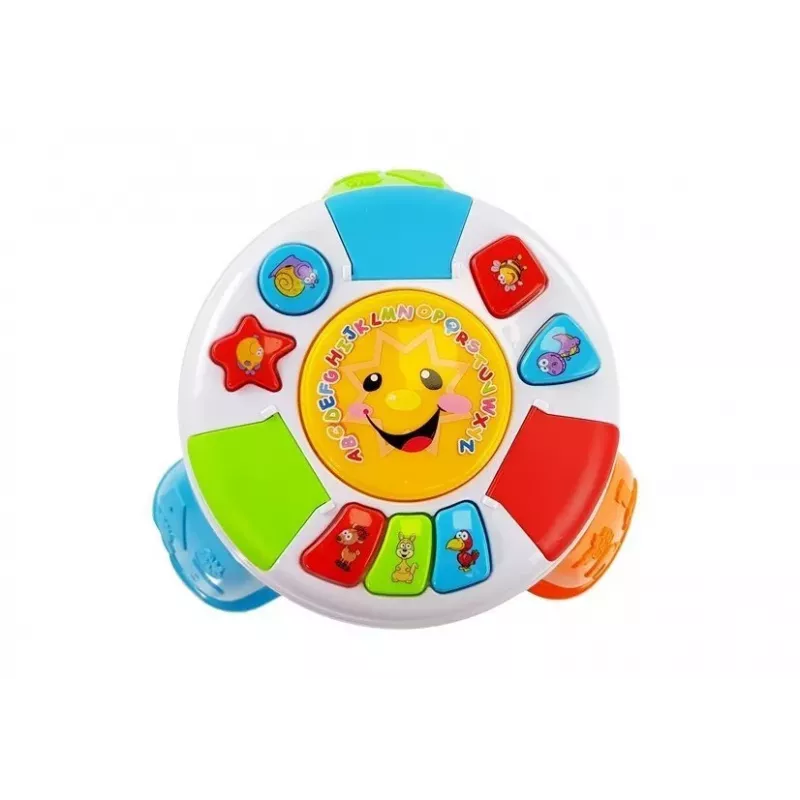 LEAN TOYS Tavolo didattico per neonati colorato con suoni