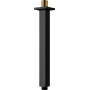 DEANTE soffione a soffitto 250 mm nero opaco Arnika Nero