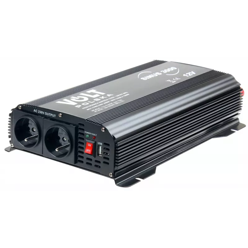 Inverter di potenza Volt Polska Sinus 3000 12V/230V, 1500/3000 W (3SIP300012)