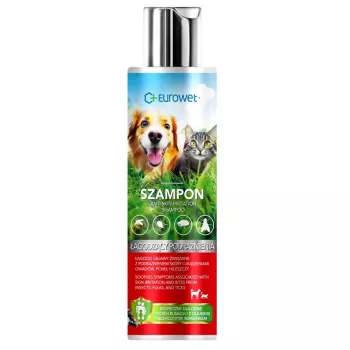 EUROWET Shampoo per irritazioni cutanee per cani e gatti - 200ml