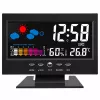 LEAN Digital Clock con termometro e igrometro per interni stazione meteo LED