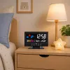 LEAN Digital Clock con termometro e igrometro per interni stazione meteo LED