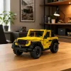 LEAN TOYS Mattoncini auto fuoristrada Wrangler giallo 746 pezzi