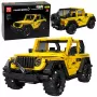 LEAN TOYS Mattoncini auto fuoristrada Wrangler giallo 746 pezzi