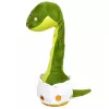 LEAN TOYS Serpente danzante di peluche suoni musicali interattivi mascotte verde
