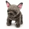 LEAN TOYS Peluche bulldog francese marrone 22 cm
