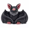 LEAN TOYS Peluche pipistrello con ali pieghevoli grigio 57 cm