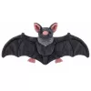 LEAN TOYS Peluche pipistrello con ali pieghevoli grigio 57 cm