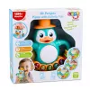 LEAN TOYS Giocattolo interattivo pinguino pianoforte tamburo perline palla sonaglio