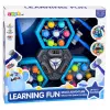LEAN TOYS Gioco arcade Whack-A-Mole creature per 3 giocatori, 3 modalità, martelli luminosi