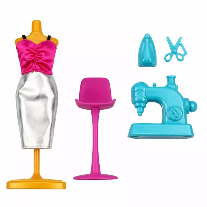 LEAN TOYS Anlily stilista abiti sarta macchina da cucire manichino bambola set
