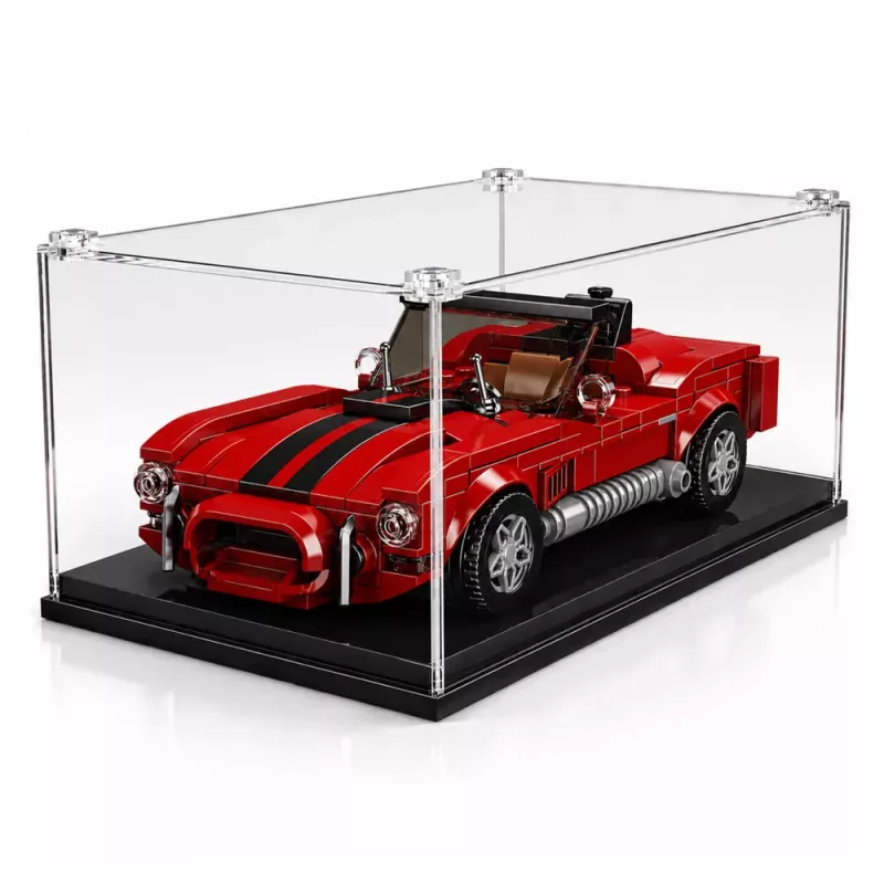 LEAN TOYS Mattoncini auto classica S.Cobra rossa vetrina 391 pz.
