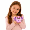 LEAN TOYS Genie Pets creatura interattiva con luci e suoni ciondolo viola