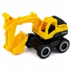 LEAN TOYS Set veicoli da cantiere escavatore dumper con luci e suoni giallo