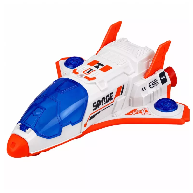 LEAN TOYS Set space shuttle razzo veicolo di ricerca cosmonauta satellite