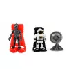 LEAN TOYS Space Shuttle UFO Veicolo di Ricerca Satellite Astronauti Set