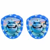 LEAN TOYS Gioco Arcade di Lancio, Presa, Racchetta, Palline Luminose, Squalo LED