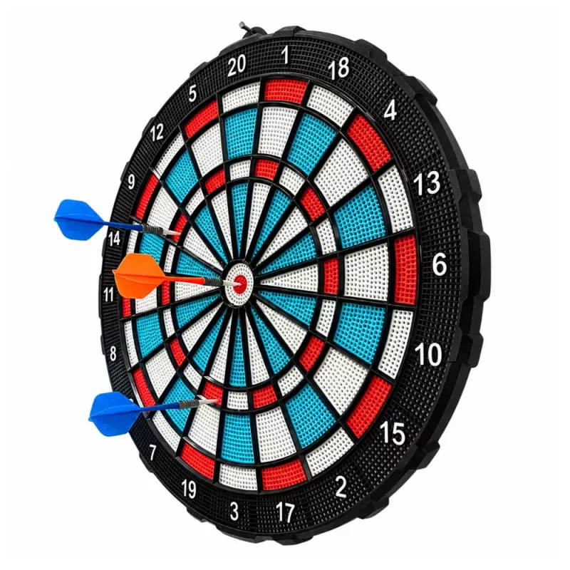 LEAN TOYS Bersaglio Elettronico per Freccette Soft Tip Set 42,5 cm