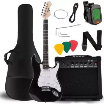 V-TONE EGA 39 BK Chitarra elettrica 4/4 Stratocaster nero