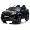 LEAN CARS Range Rover Evoque auto elettrica per bambini nero verniciato