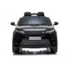 LEAN CARS Range Rover Evoque auto elettrica per bambini nero verniciato